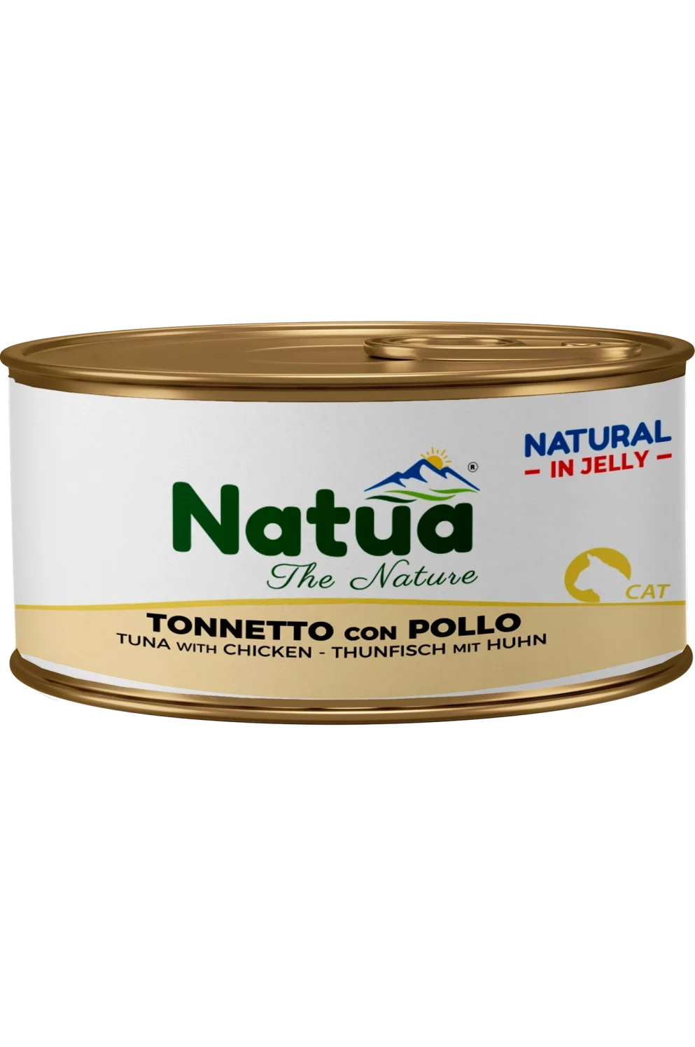 Natua Natural Jelly - Tonnetto con Pollo - Cibo umido per gatto adulto - 85 gr