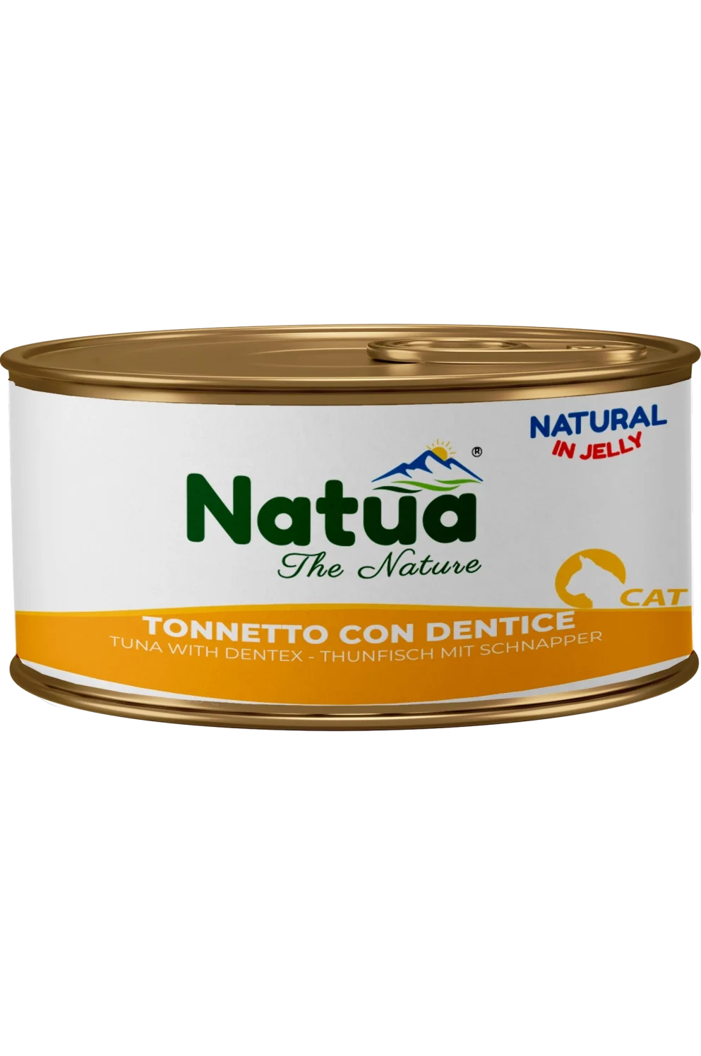 Natua Natural Jelly - Tonnetto con Dentice - Cibo umido per gatto adulto