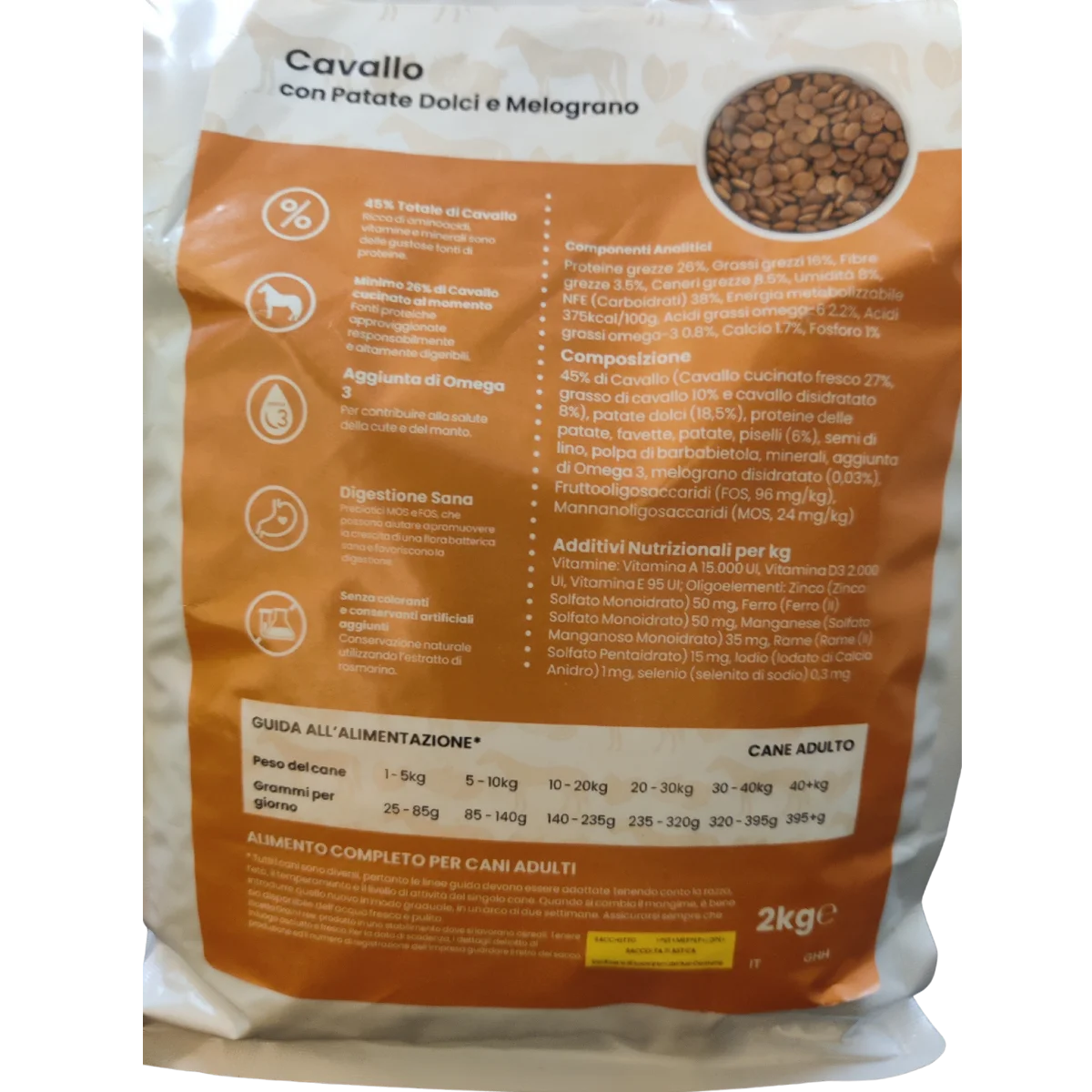 Cavallo con patate dolci e melograno - Elisyr Grain Free