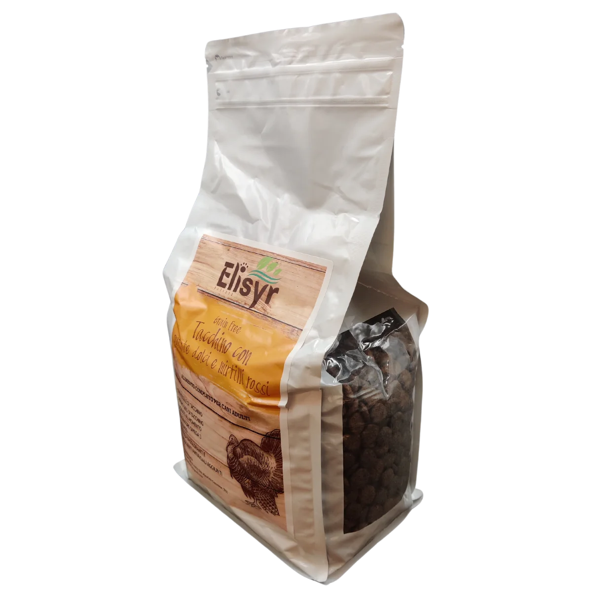 Tacchino con patate dolci e mirtilli rossi - Elisyr Grain Free