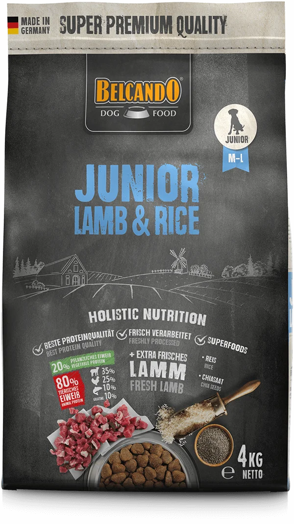 Belcando Junior Lamb & Rice Agnello fresco