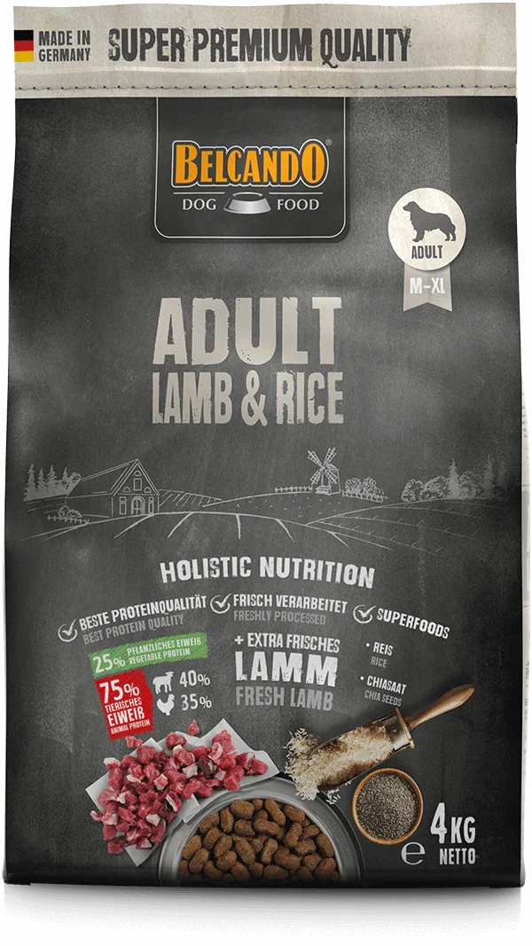 Belcando Adult Lamb & Rice Agnello fresco