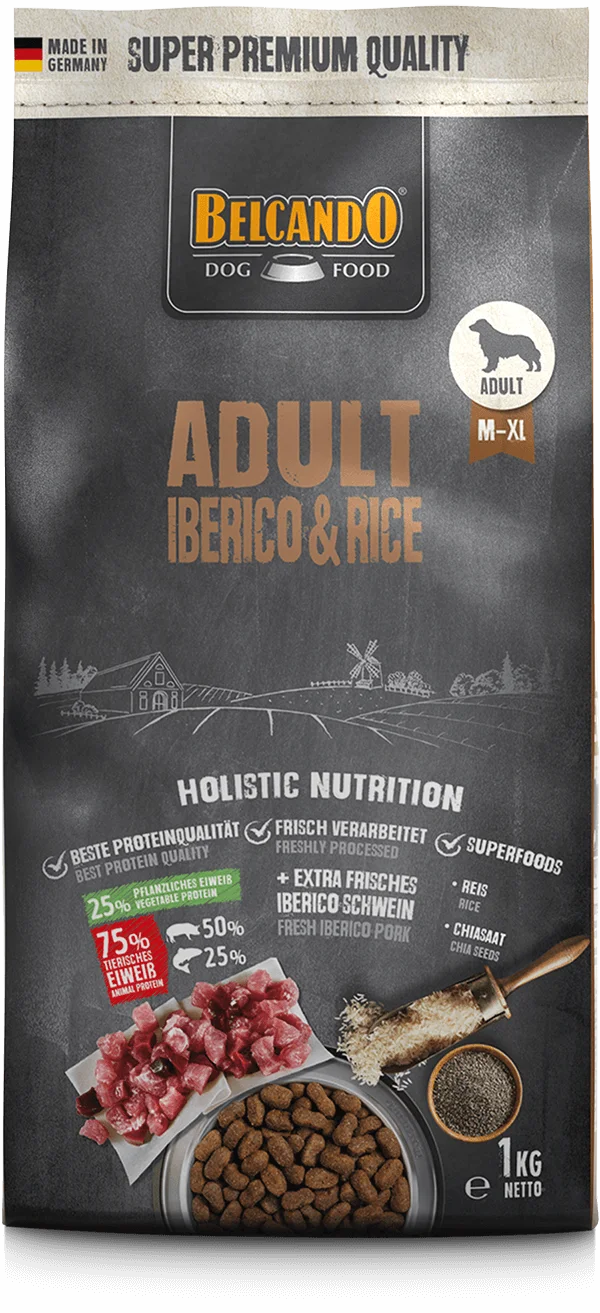 Belcando Adult Iberico & Rice Carne fresca di maiale iberico