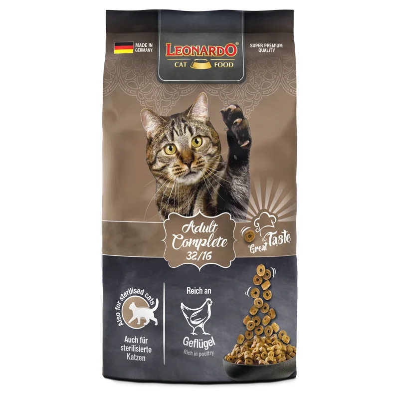LEONARDO Adult Complete 32/16 Gusto di pollame
