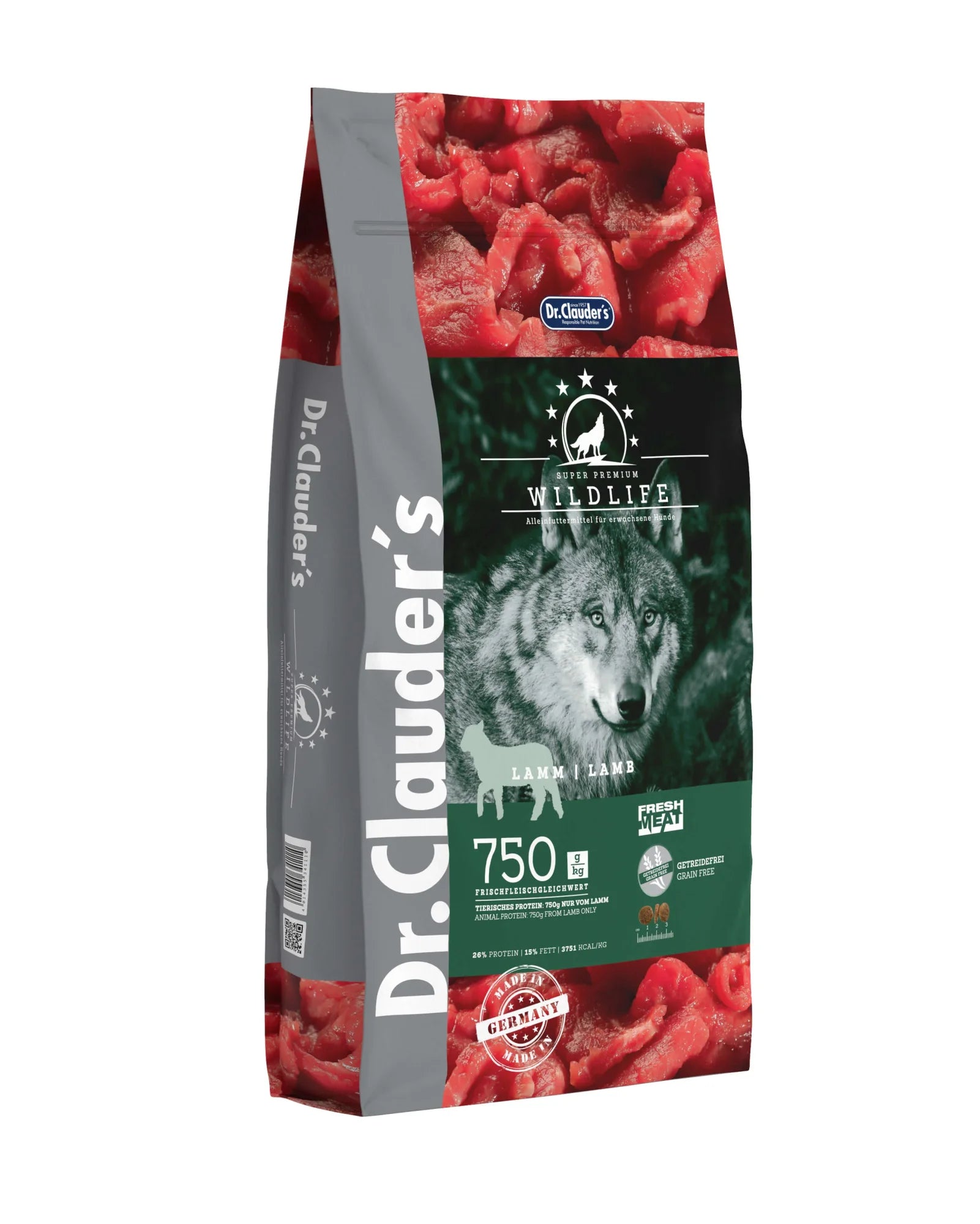 Dr. Clauder's Wildlife - Crocchette gusto Agnello - 11,5kg