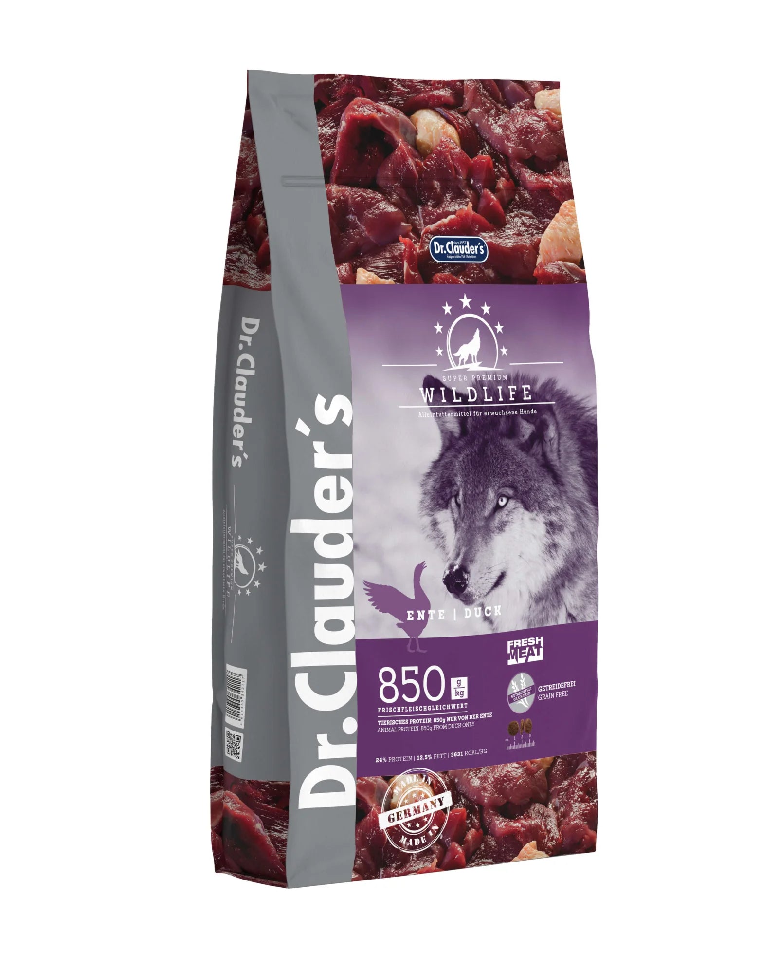 Dr. Clauder's Wildlife - Crocchette gusto Anatra - 11,5kg