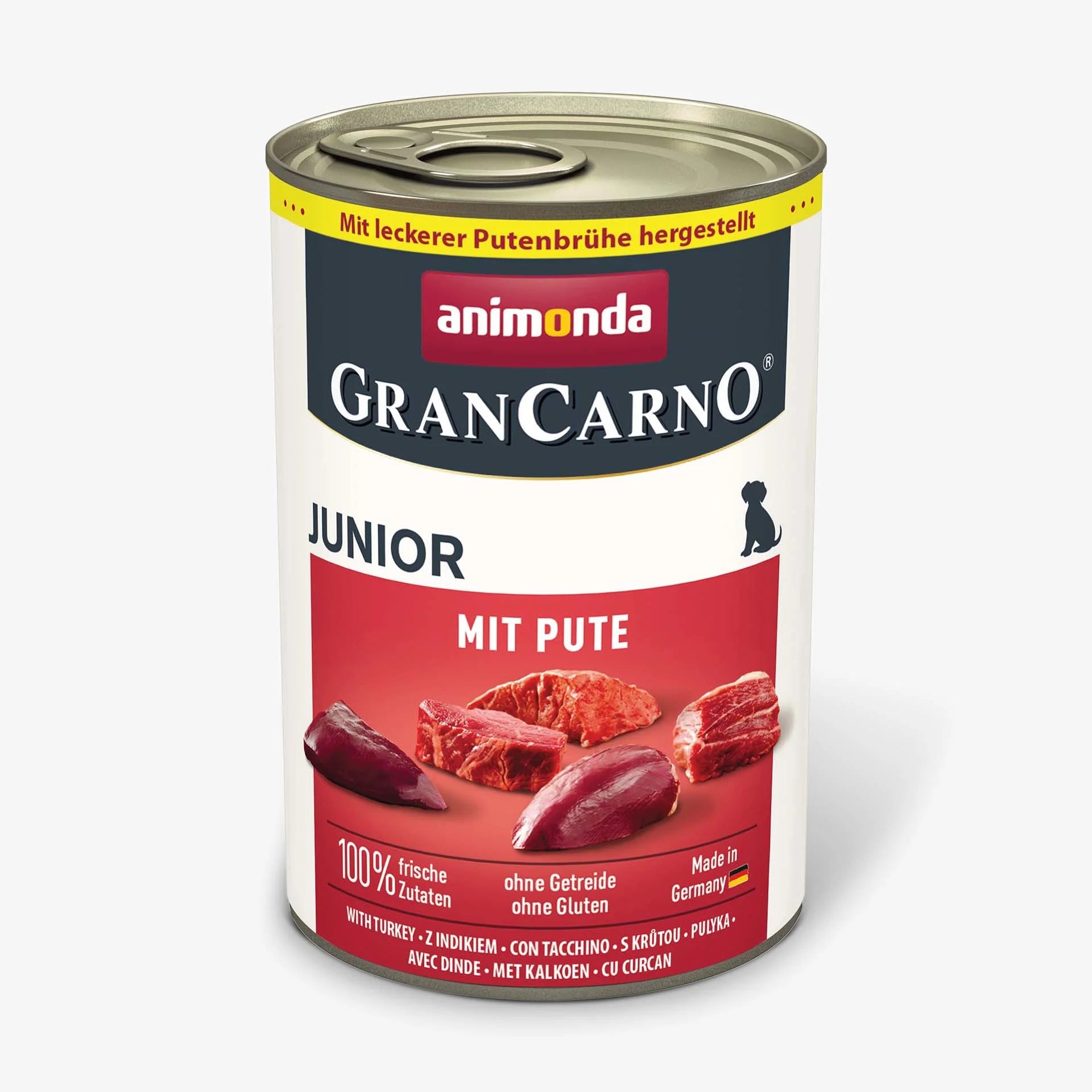 Animonda GranCarno Junior - Tacchino - Cibo umido per cuccioli - Grain Free
