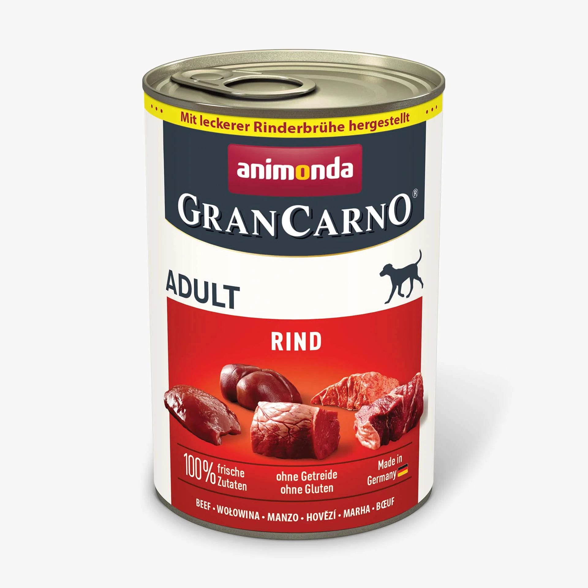 Animonda GranCarno - Manzo - Cibo umido per cani adulti - Grain Free