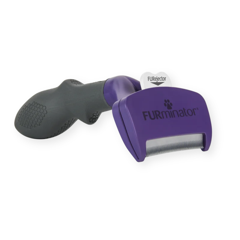 FURminator Spazzola Gatto taglia Media e Grande Pelo Corto - Undercoat Deshedding Tool