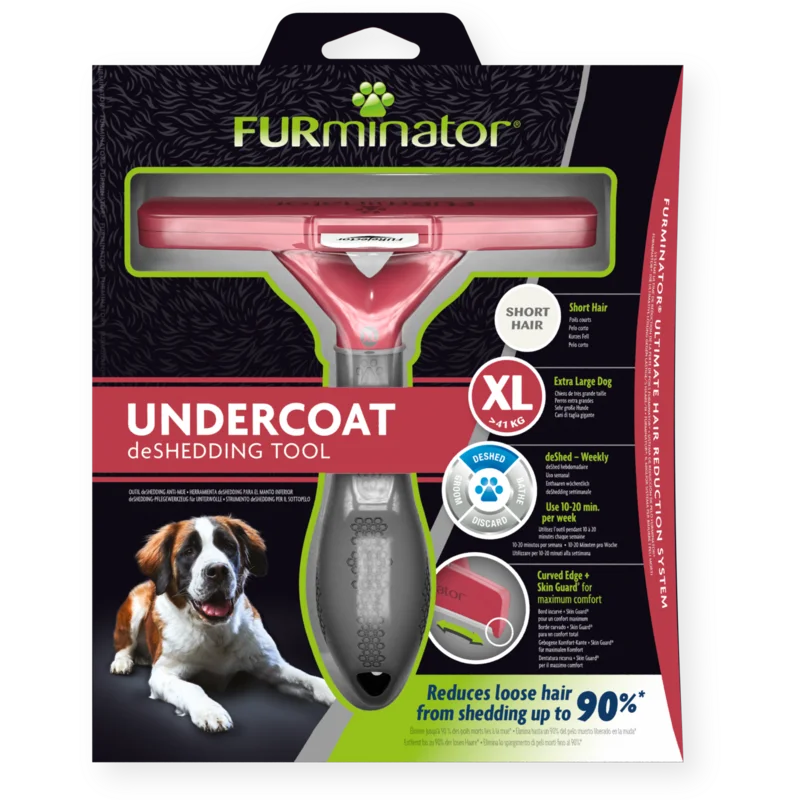 FURminator Spazzola Cane taglia grande XL Pelo Corto - Undercoat Deshedding Tool