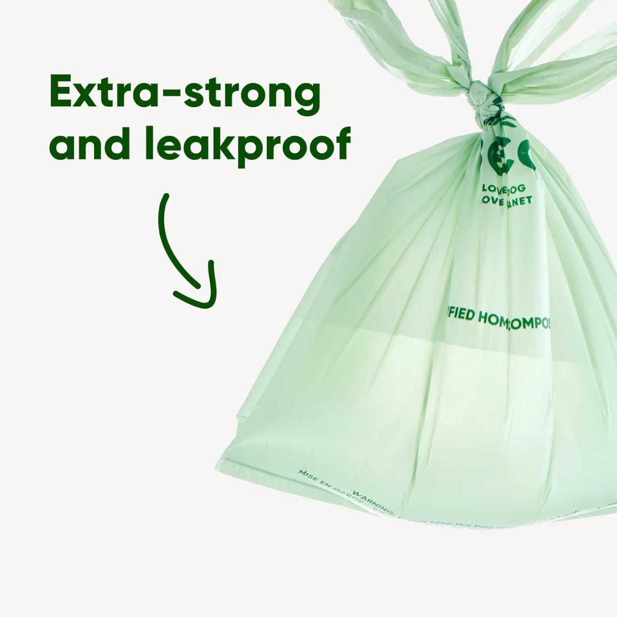 60 Sacchetti Igienici Compostabili - Beco Poop Bags