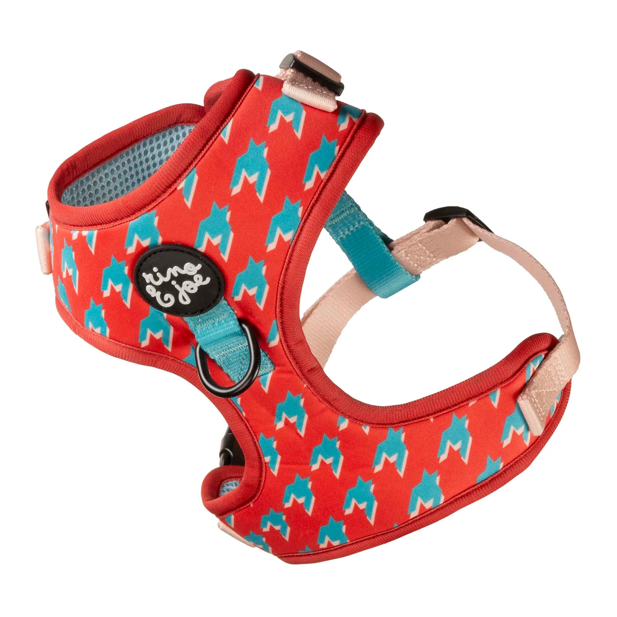 Pettorina in Neoprene Regolabile per Cani | Si Adatta Perfettamente al Corpo del Cane | Pied Poule - Rino & Joe