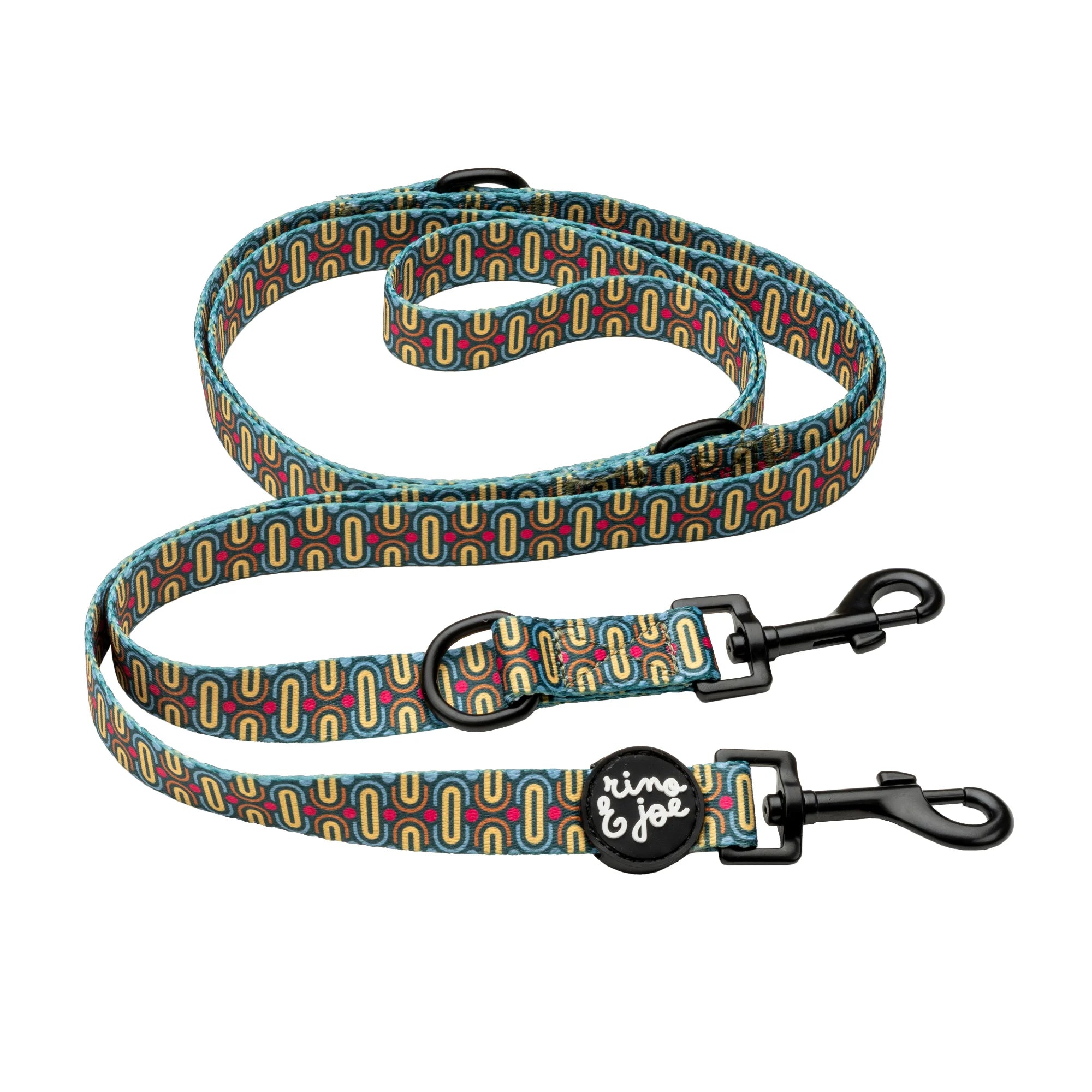 Guinzaglio 2 Metri Multiposizione da Addestramento | Disco - Rino & Joe