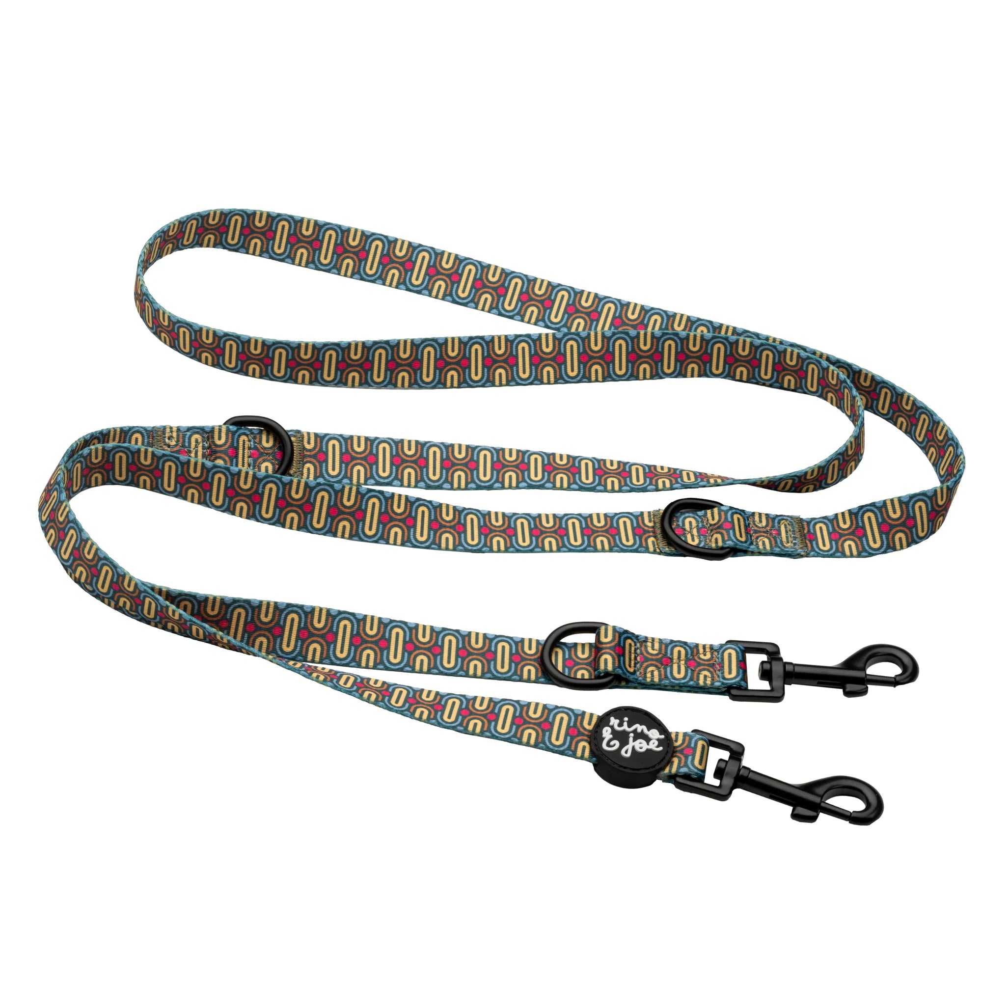 Guinzaglio 2 Metri Multiposizione da Addestramento | Disco - Rino & Joe