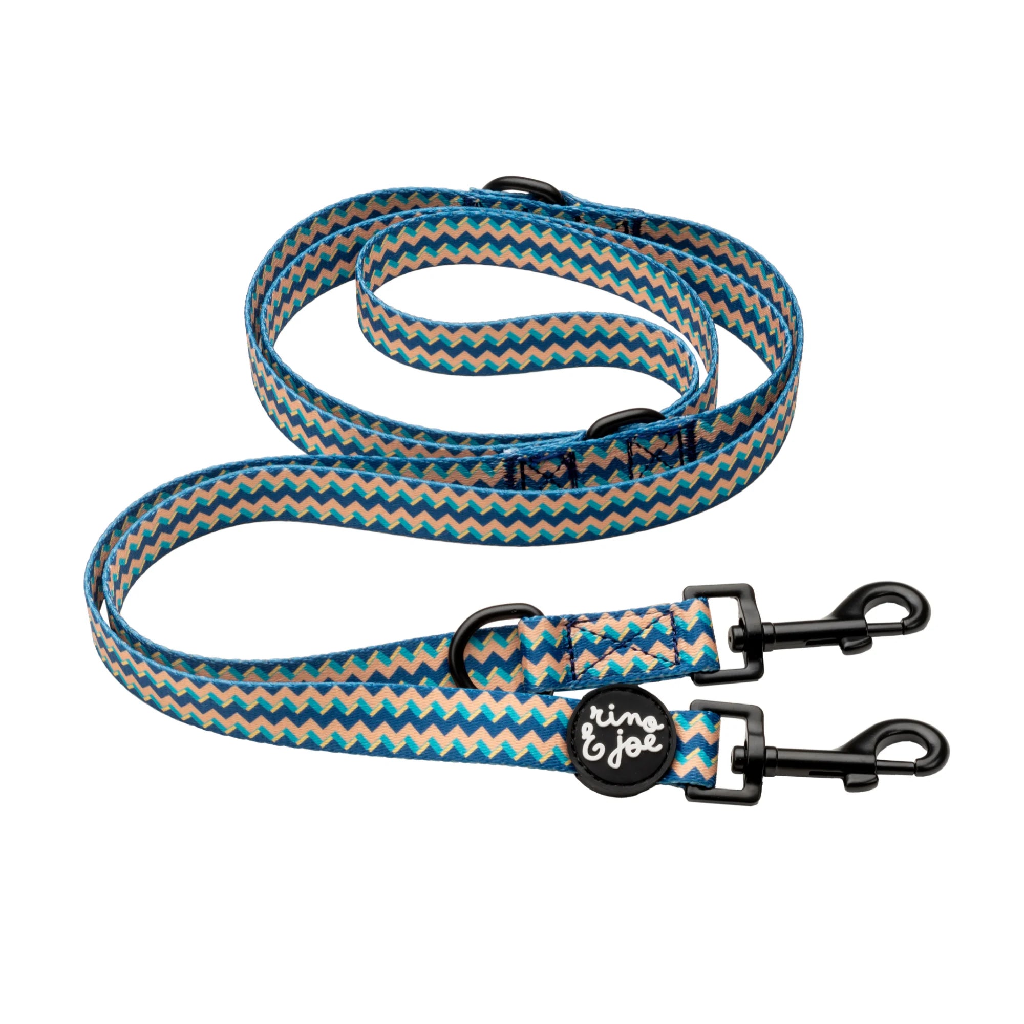 Guinzaglio 2 Metri Multiposizione da Addestramento | zigzag - Rino & Joe