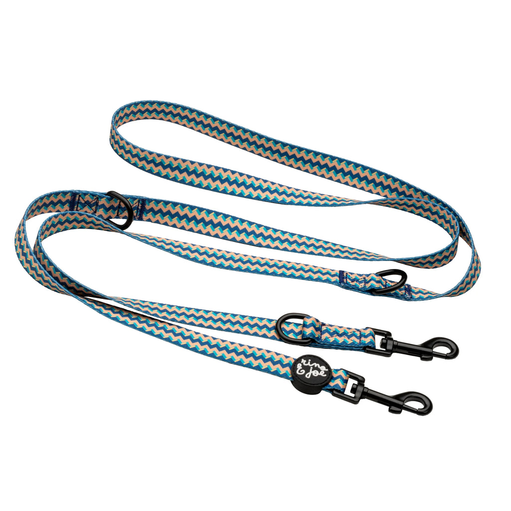 Guinzaglio 2 Metri Multiposizione da Addestramento | zigzag - Rino & Joe