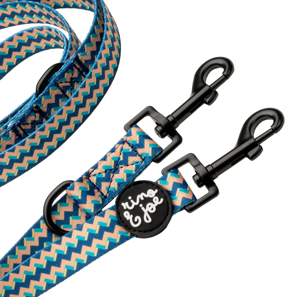 Guinzaglio 2 Metri Multiposizione da Addestramento | zigzag - Rino & Joe