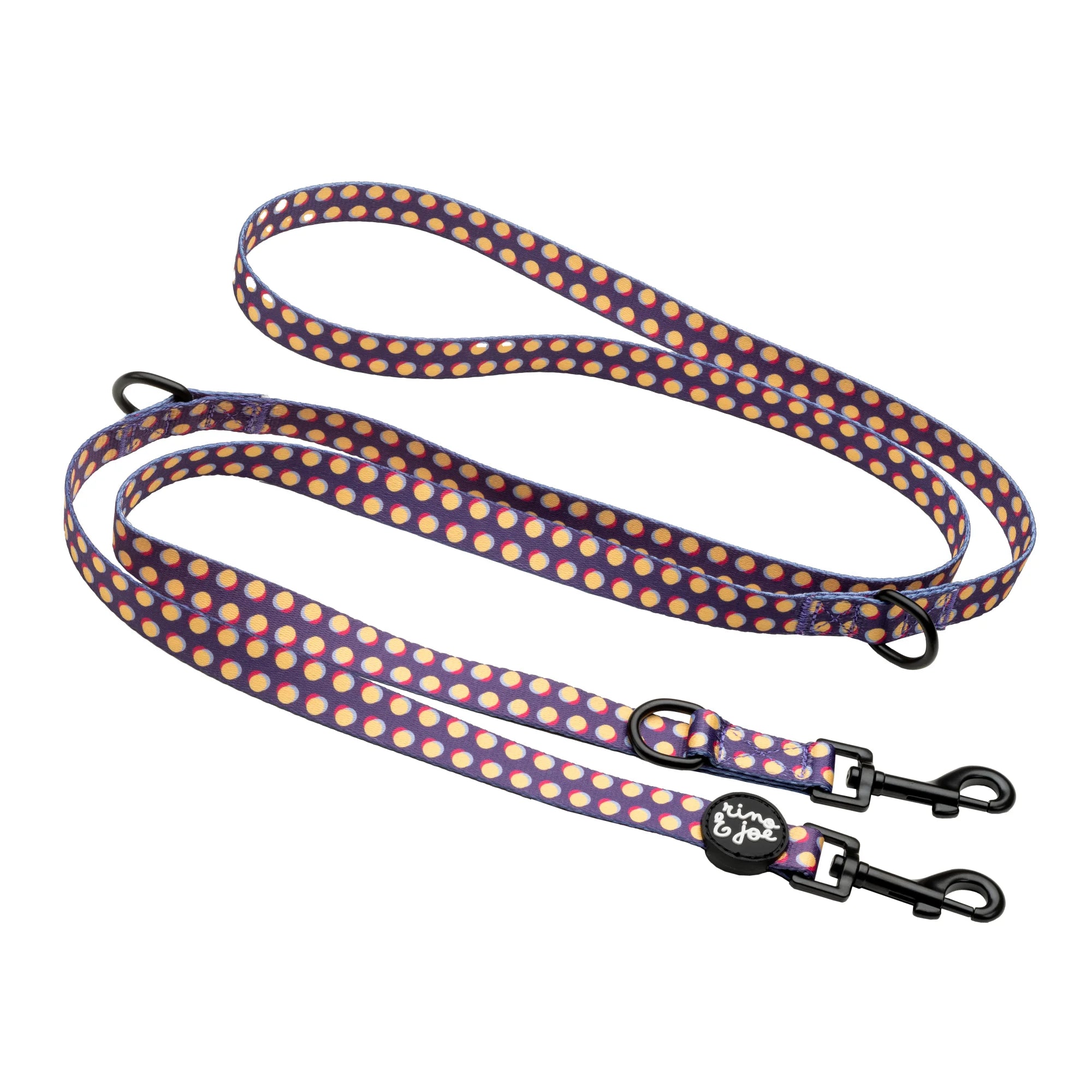 Guinzaglio 2 Metri Multiposizione da Addestramento | Pois - Rino & Joe