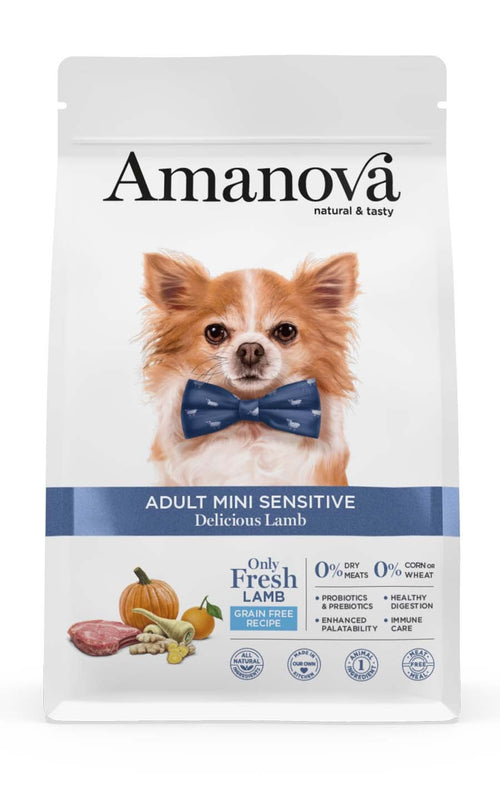 Crocchette per cani piccola taglia - Facile digestione - Agnello fresco - 7kg