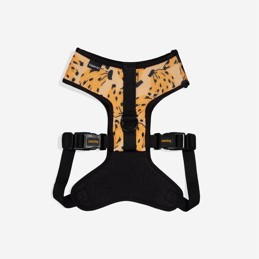 Zee.Dog - Pettorina a maglia regolabile Farm Rio Bossa Banana
