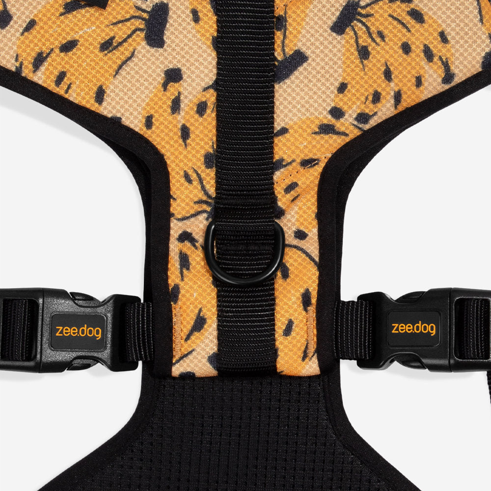 Zee.Dog - Pettorina a maglia regolabile Farm Rio Bossa Banana