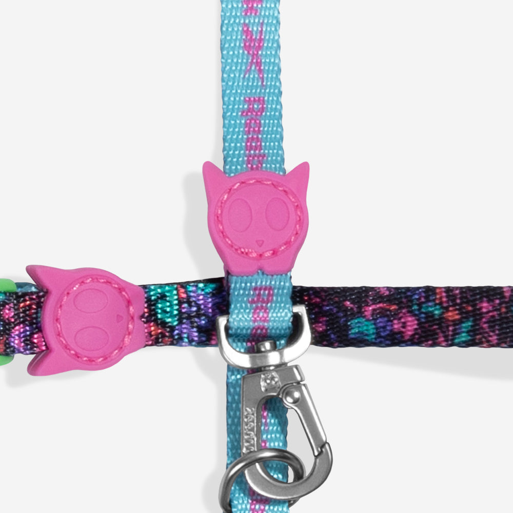 Zee.Dog - Set Pettorina e Guinzaglio Gatto Reebok Aerobic