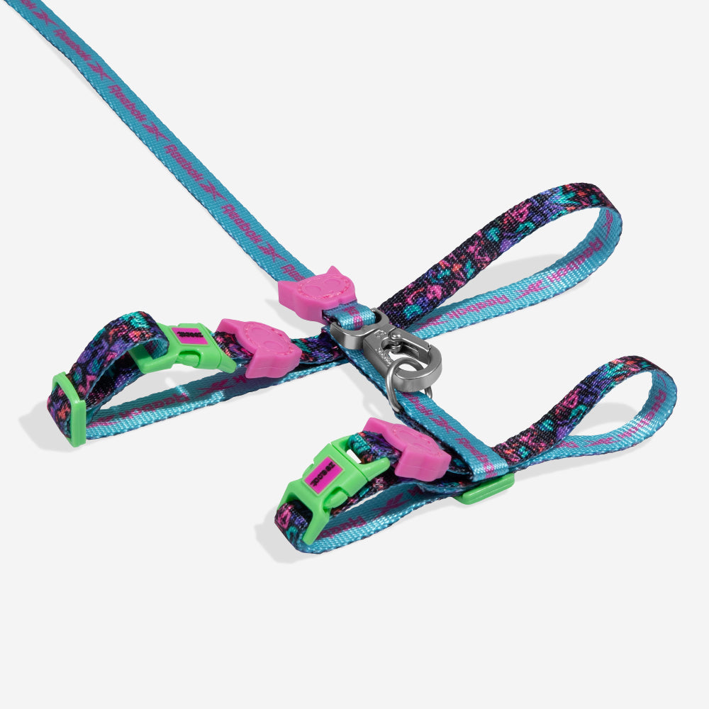 Zee.Dog - Set Pettorina e Guinzaglio Gatto Reebok Aerobic