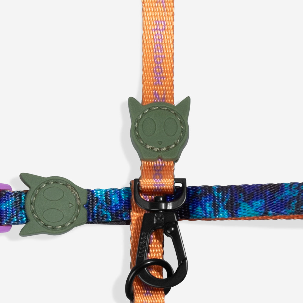 Zee.Dog - Set Pettorina e Guinzaglio Gatto Reebok Trekk