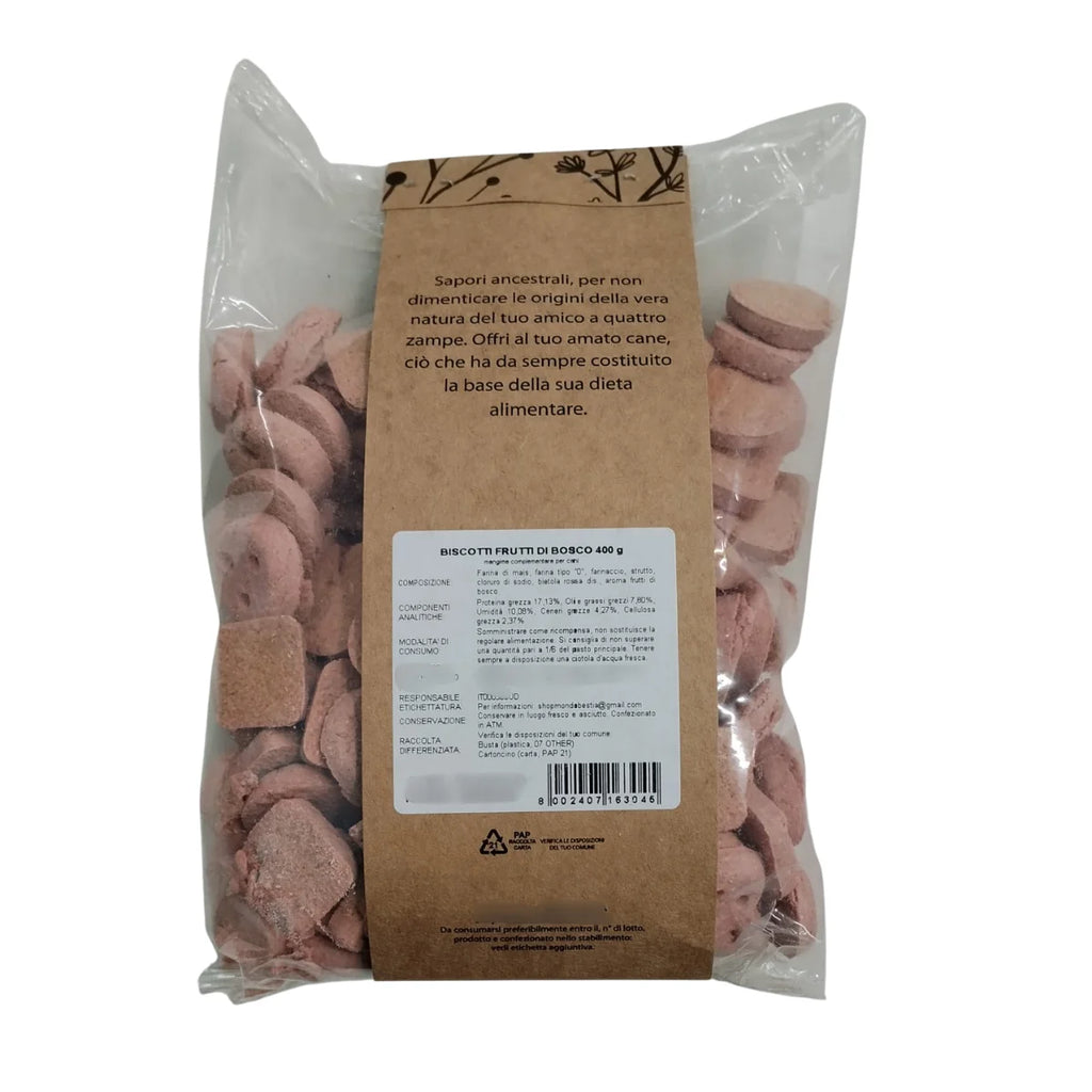 Biscotti Frutti Bosco - 400g - Elisyr