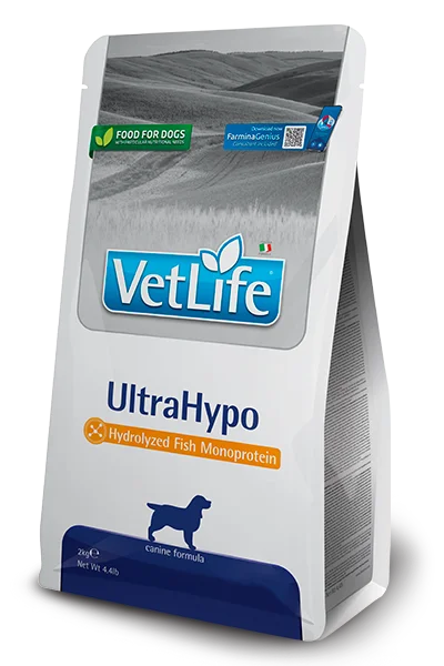 Farmina Vet Life - Ultrahypo Canine - Crocchette Cane per riduzione intolleranze