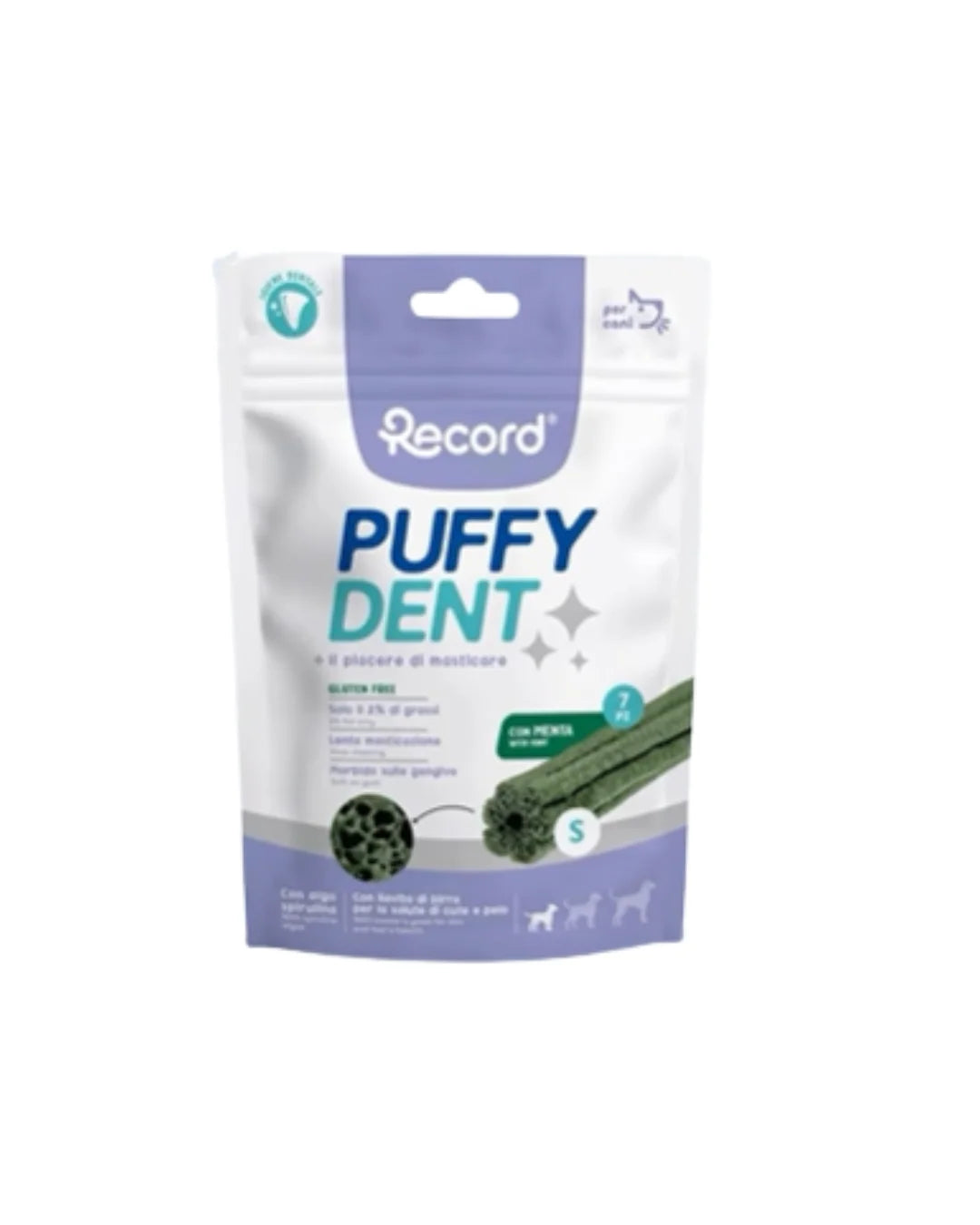 Snack dentale alla menta - Puffy Dent - Record