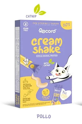 Snack di Mantenimento con cantnip - Pollo - Record - 7 stick x 12 gr