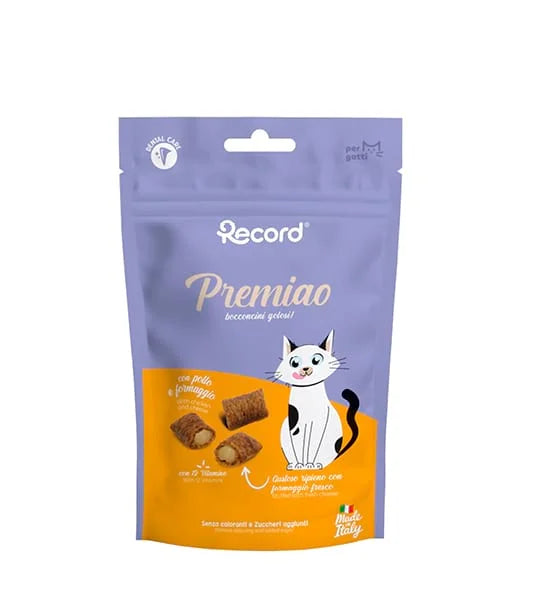 Snack di Mantenimento - Dental Care - Pollo e Formaggio - Record - 50 gr