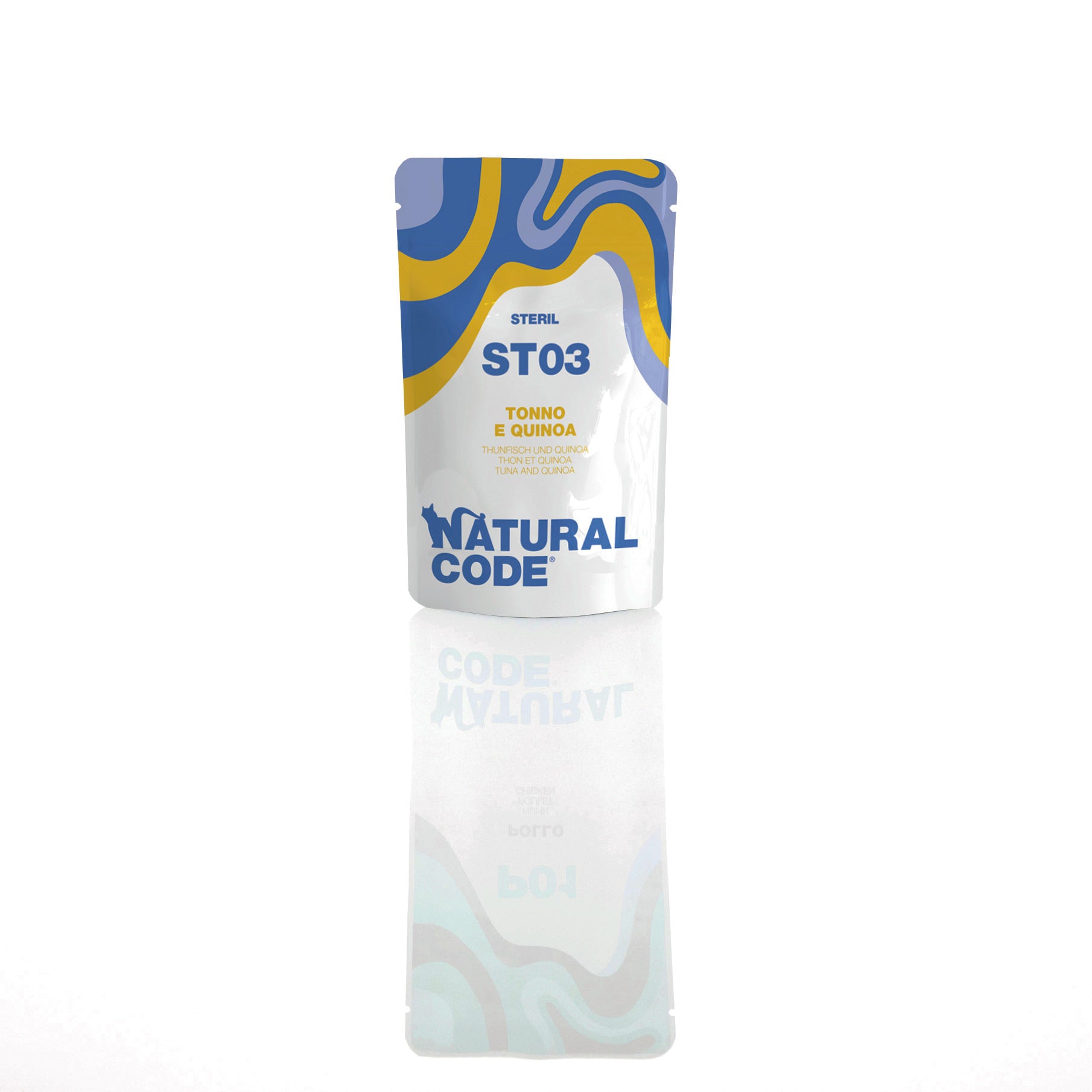 Natural Code - Umido Gatto - Steril 03 Tonno e Quinoa - Busta 70g