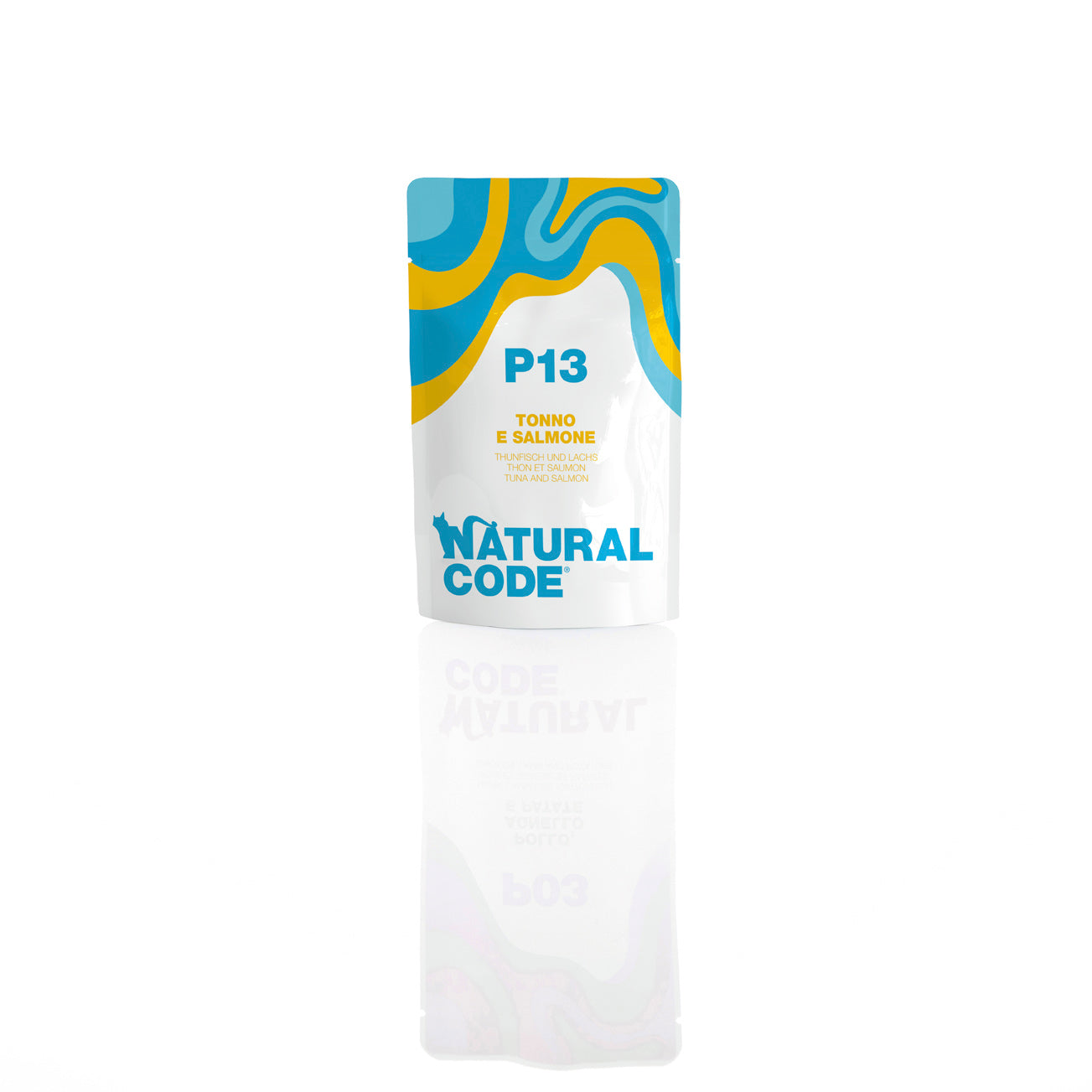 Natural Code - Umido Gatto - Tonno e Salmone P13 - Soft Jelly - Busta 70g