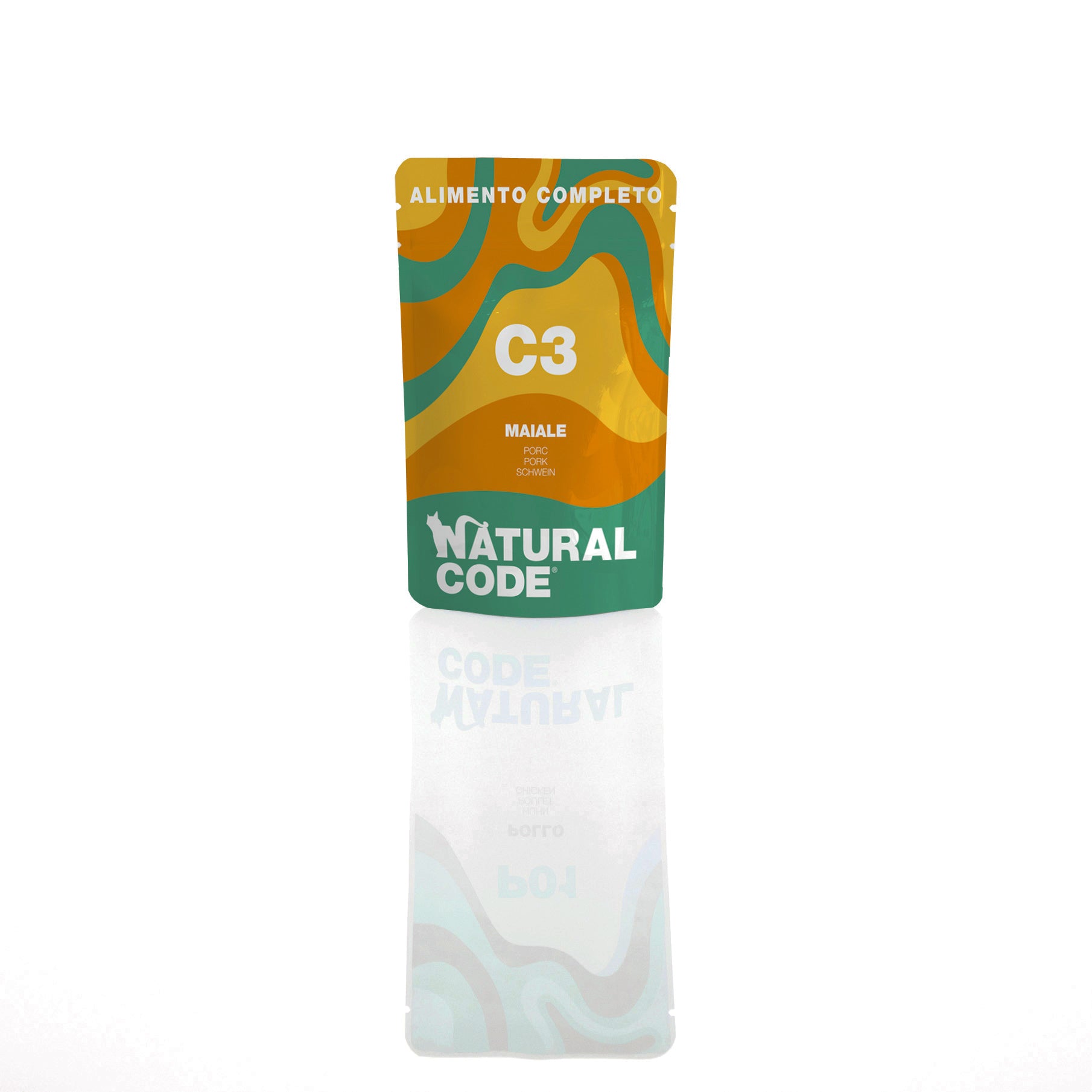 Natural Code - Umido Gatto - Maiale C3 - Busta 70g