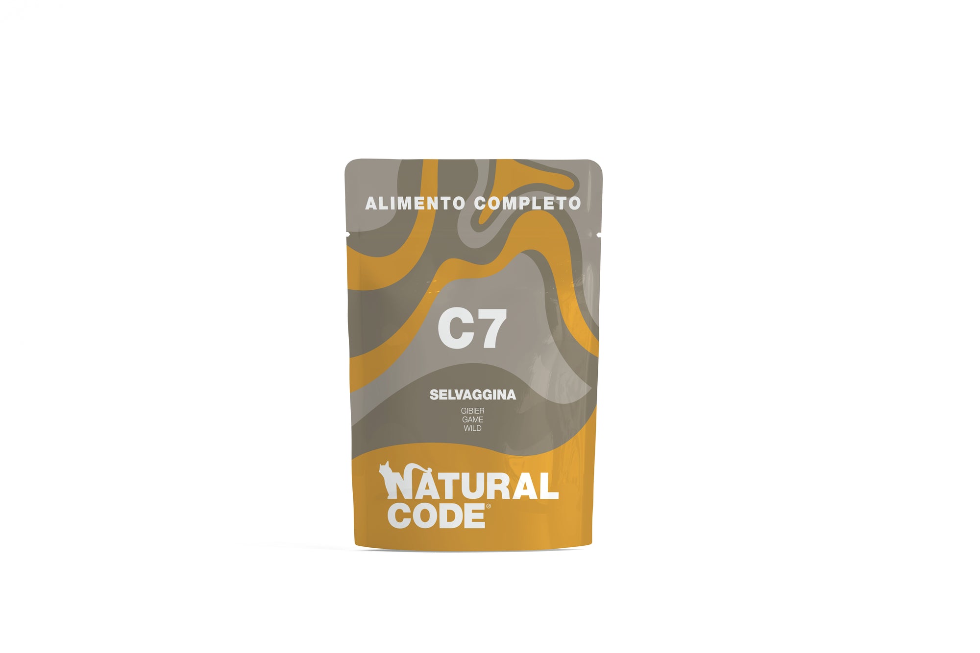 Natural Code - Umido Gatto - Selvaggina  C7 - Busta 70g