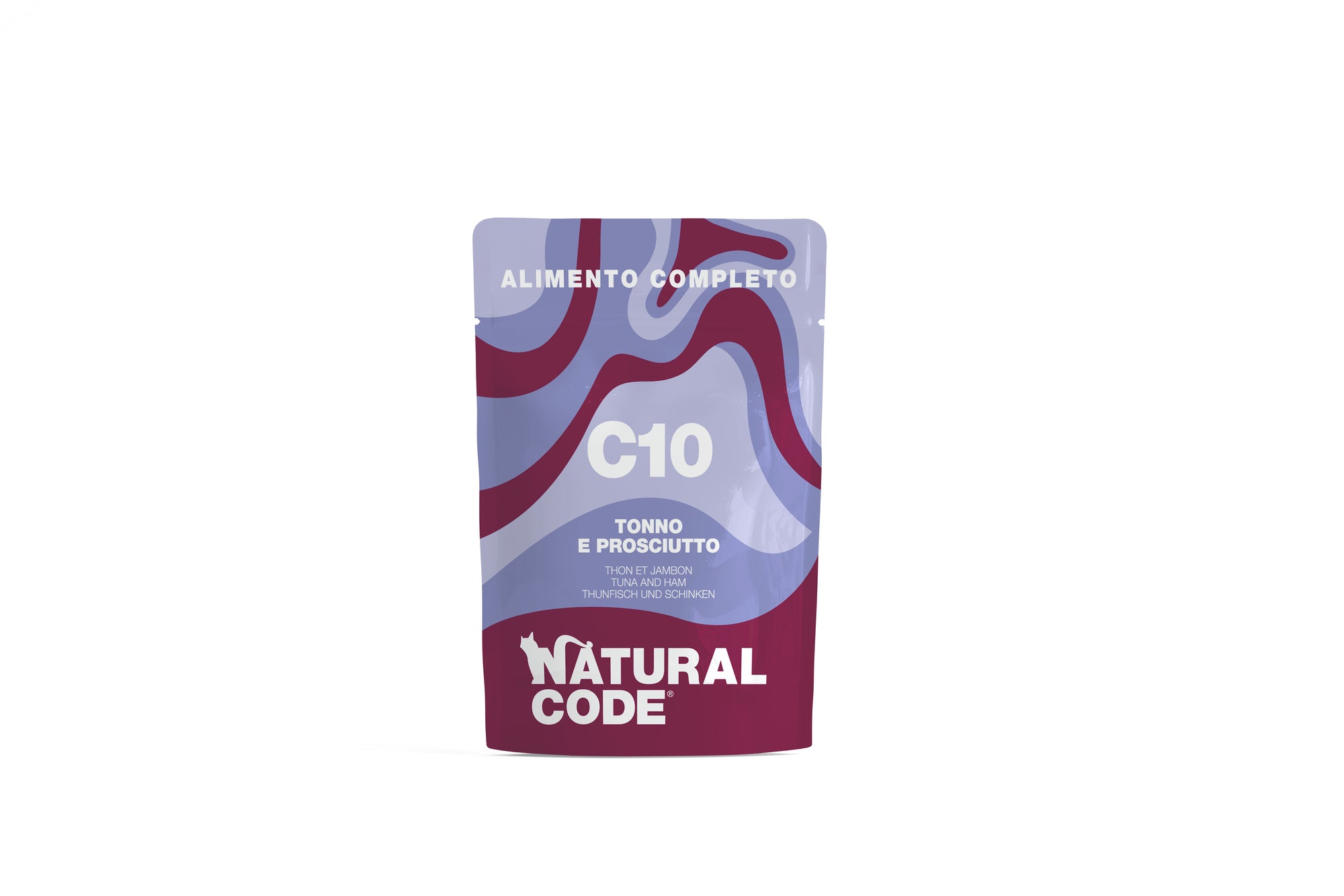 Natural Code - Umido Gatto - Tonno e Prosciutto C10 - Busta 70g