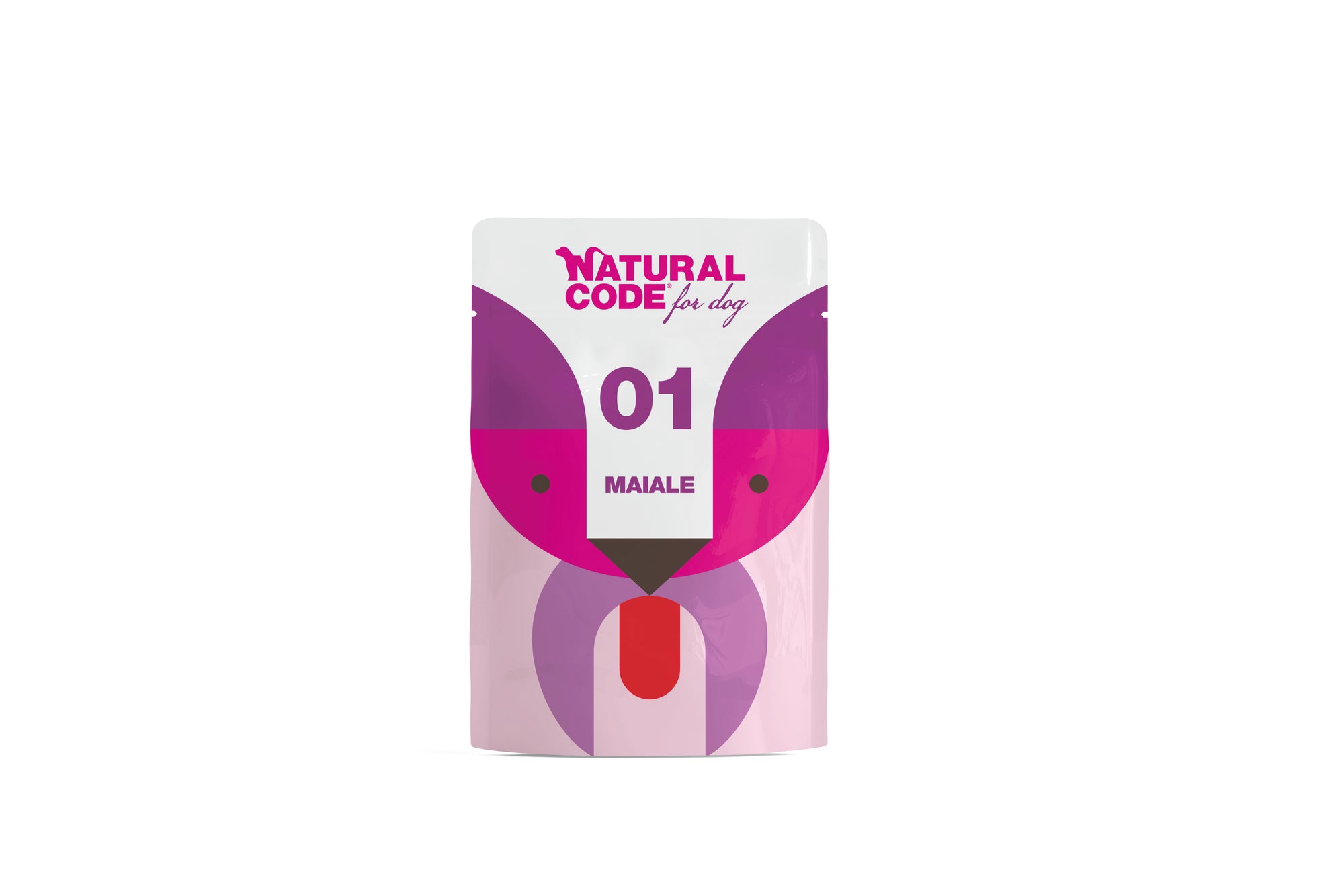 Natural Code - Umido Cane - Maiale 01 - Busta 100g