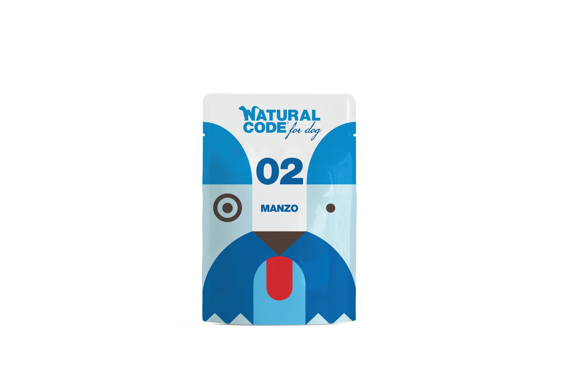 Natural Code - Umido Cane - Manzo 02 - Busta 100g