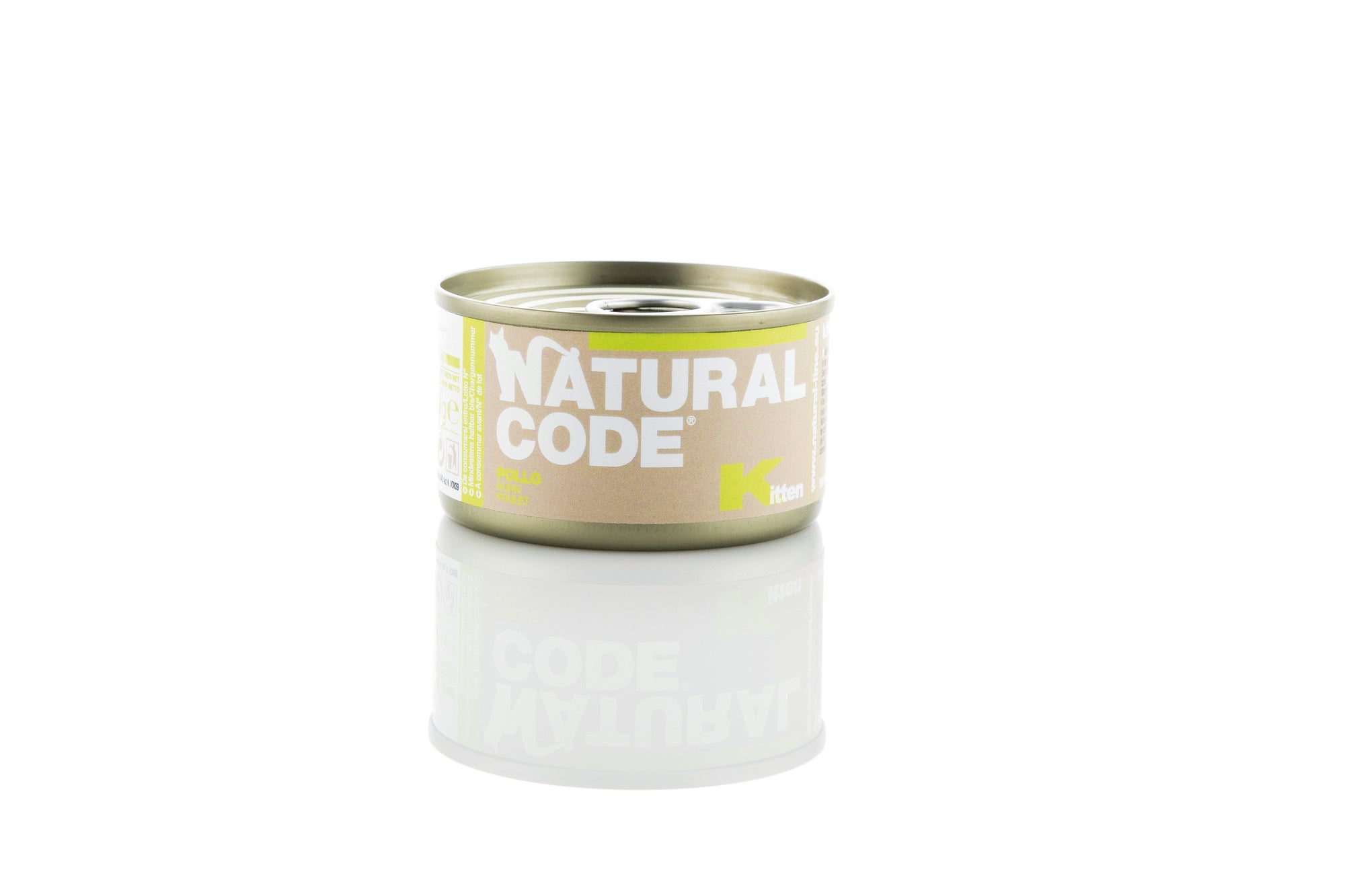 Natural Code - Umido Gatto - Kitten Pollo - Lattina 85g