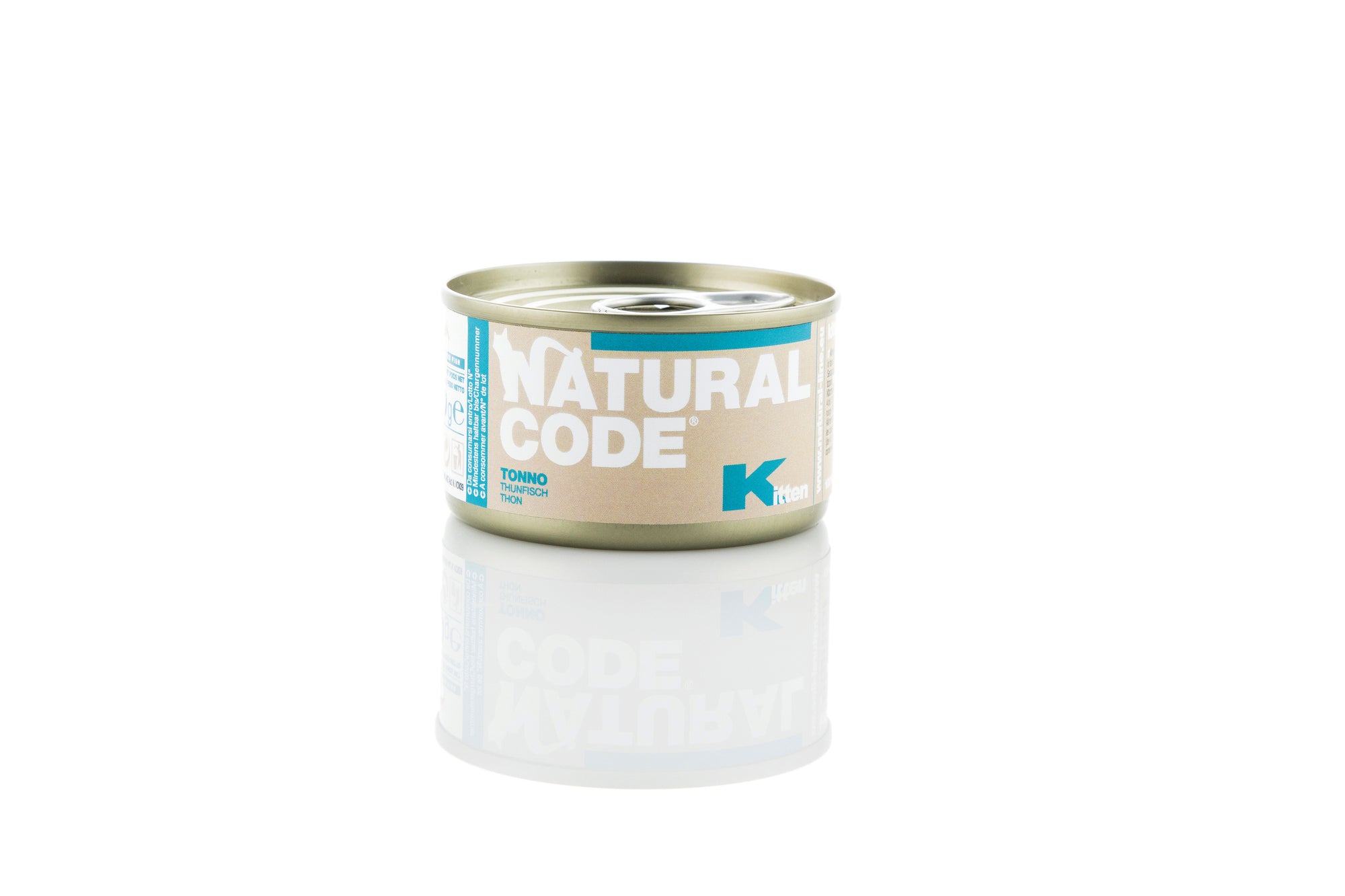 Natural Code - Umido Gatto - Kitten Tonno - Lattina 85g