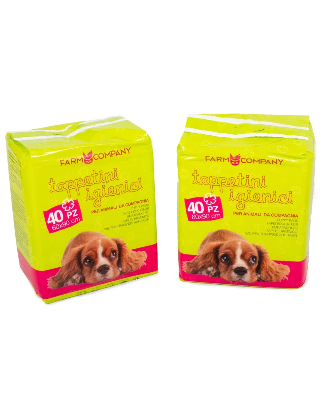Tappetini igienici - Confezione da 40 pezzi - 60x 90cm - Farmcompany