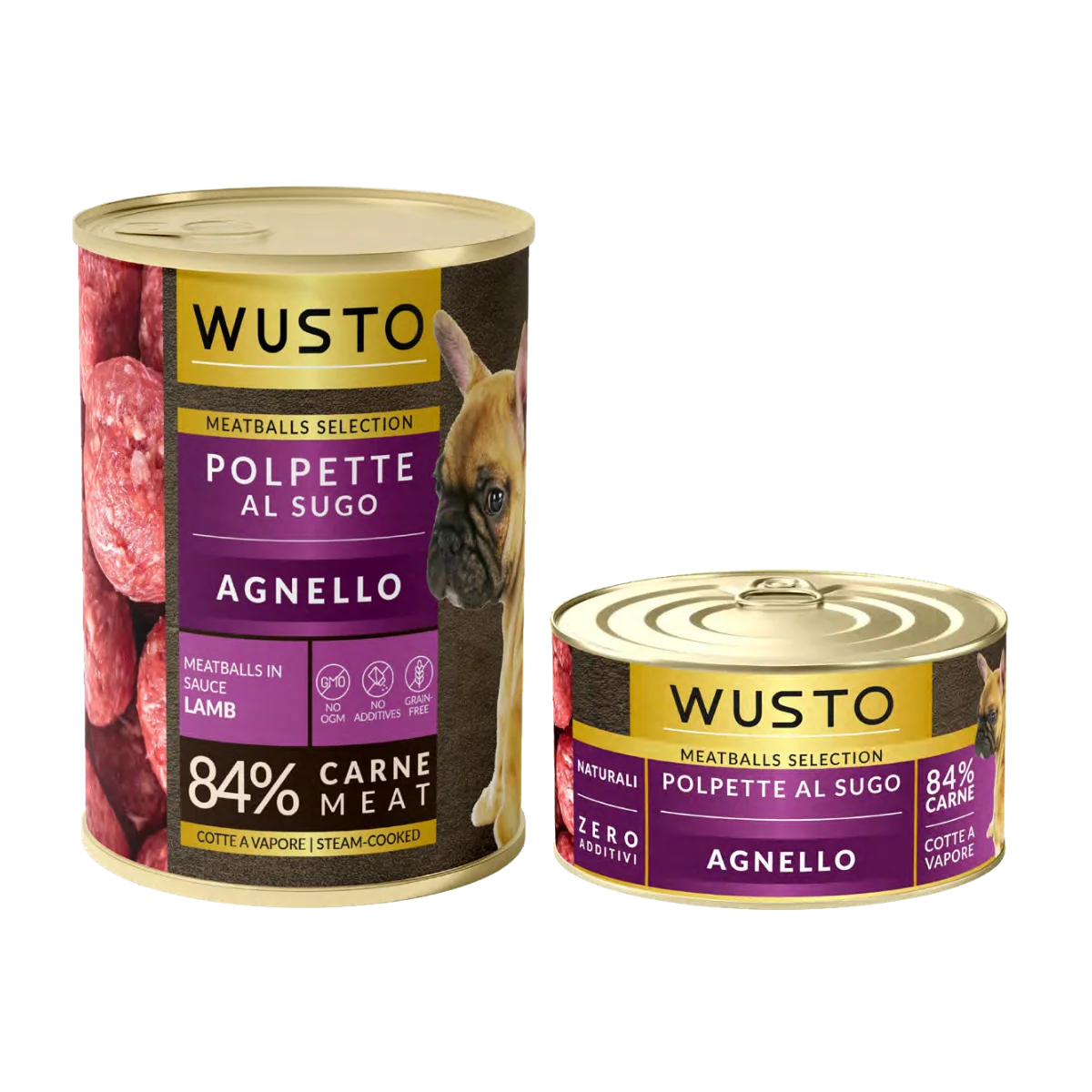 Wusto Daily Premium Cane - Polpette al sugo Agnello