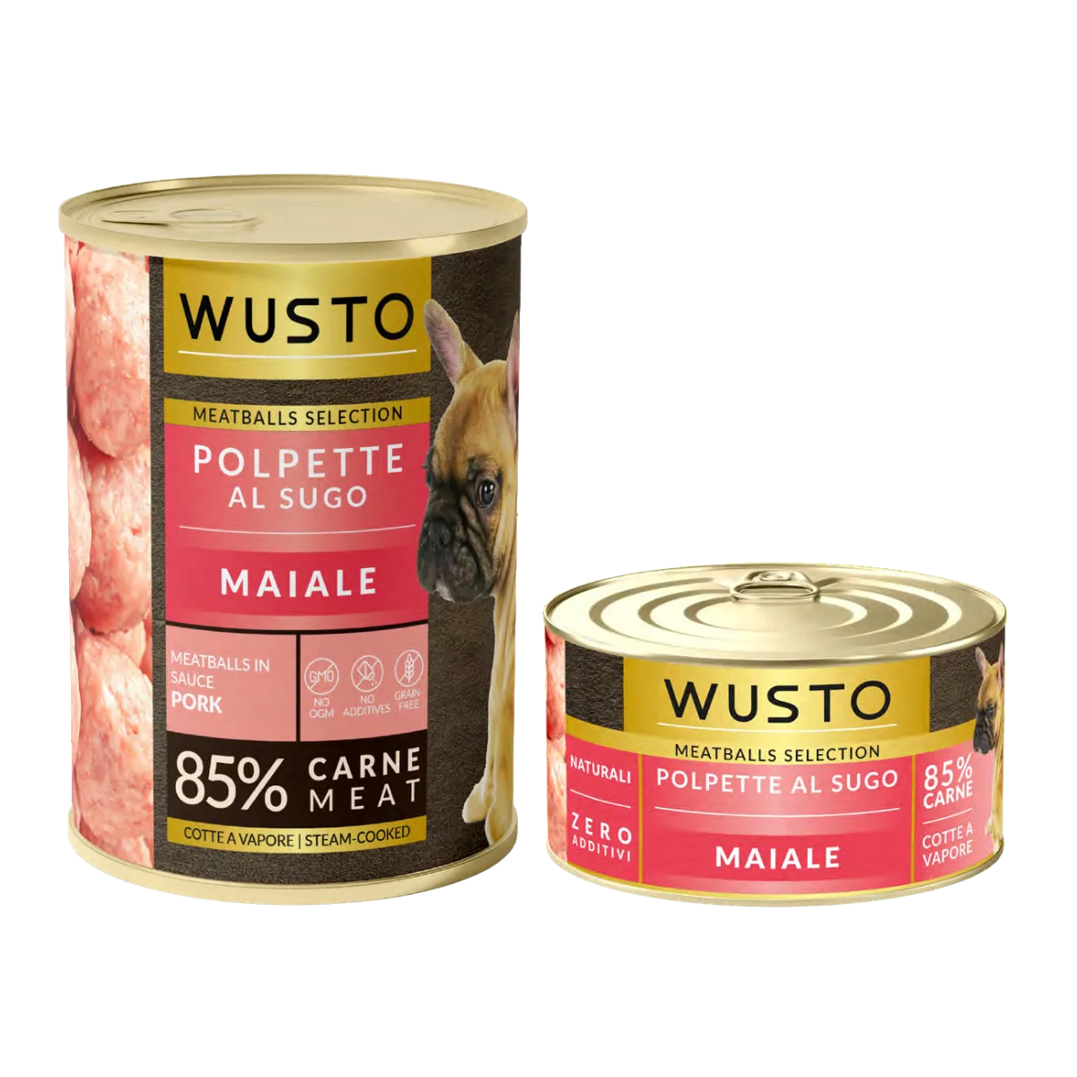Wusto Daily Premium Cane - Polpette al sugo Maiale