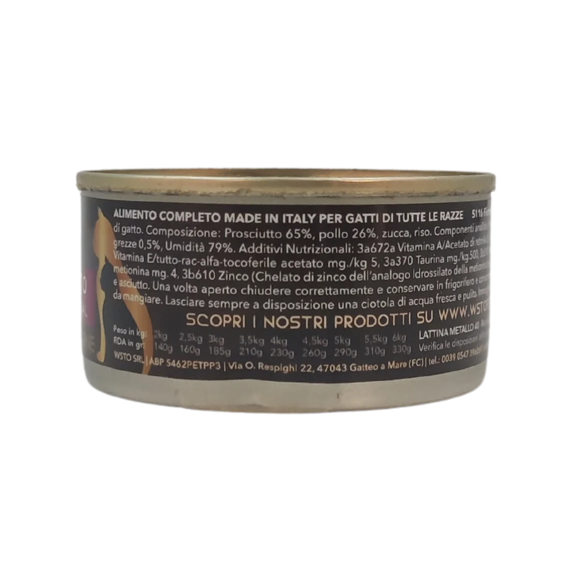 Pollo e prosciutto - Filettini in brodo natural - Cotti al vapore - 91% Carne - 85 g