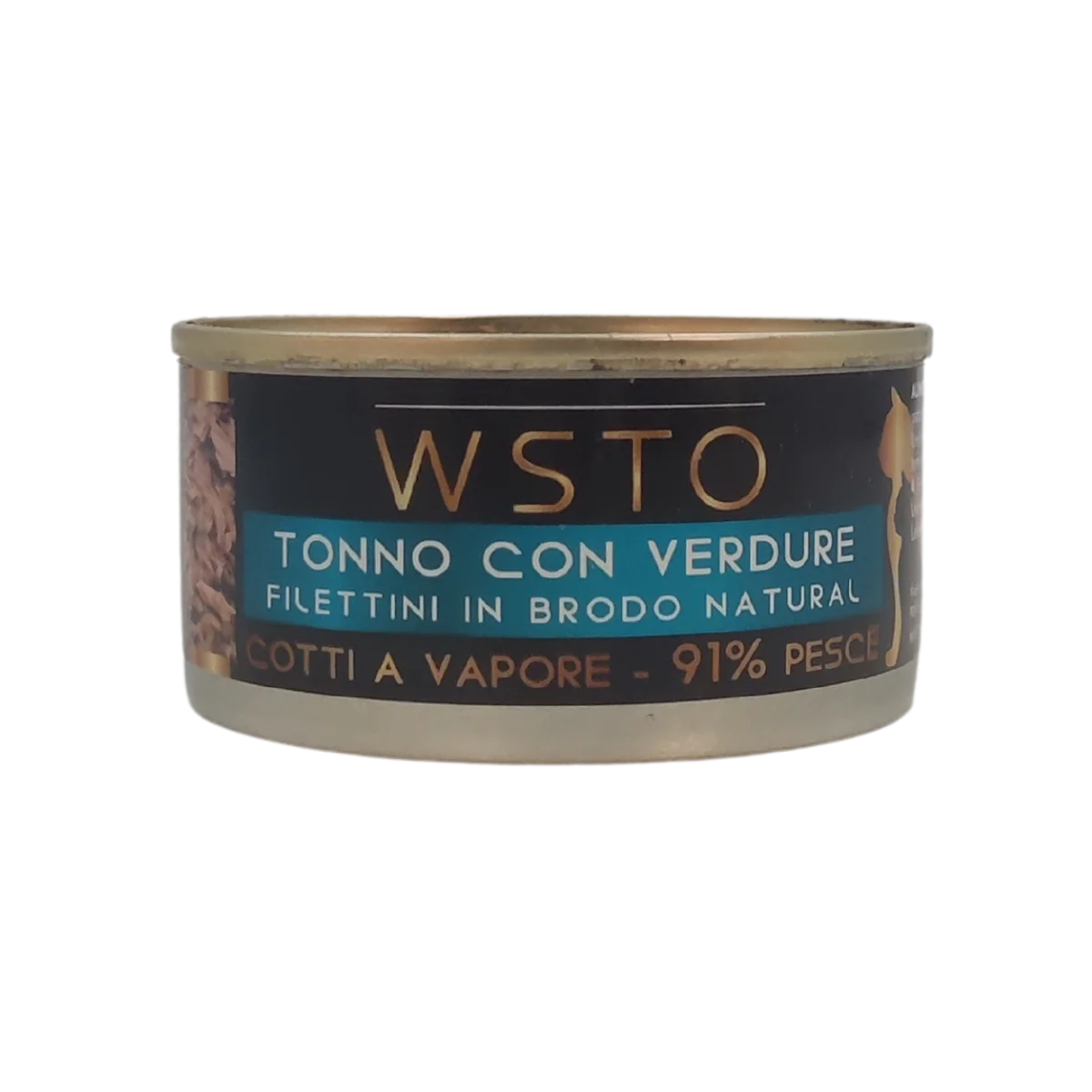 Tonno con verdure - Filettini in brodo natural - Cotti al vapore - 91% Pesce - 85 g
