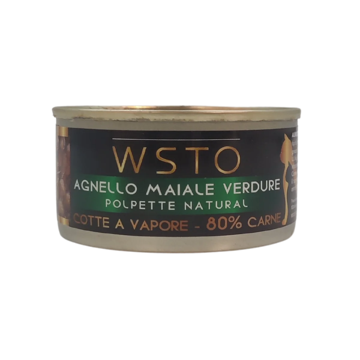 Agnello, Maiale e Verdure - Polpette natural - Cotti al vapore - 80% Carne - 85 g