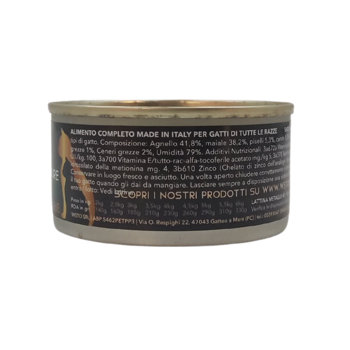 Agnello, Maiale e Verdure - Polpette natural - Cotti al vapore - 80% Carne - 85 g