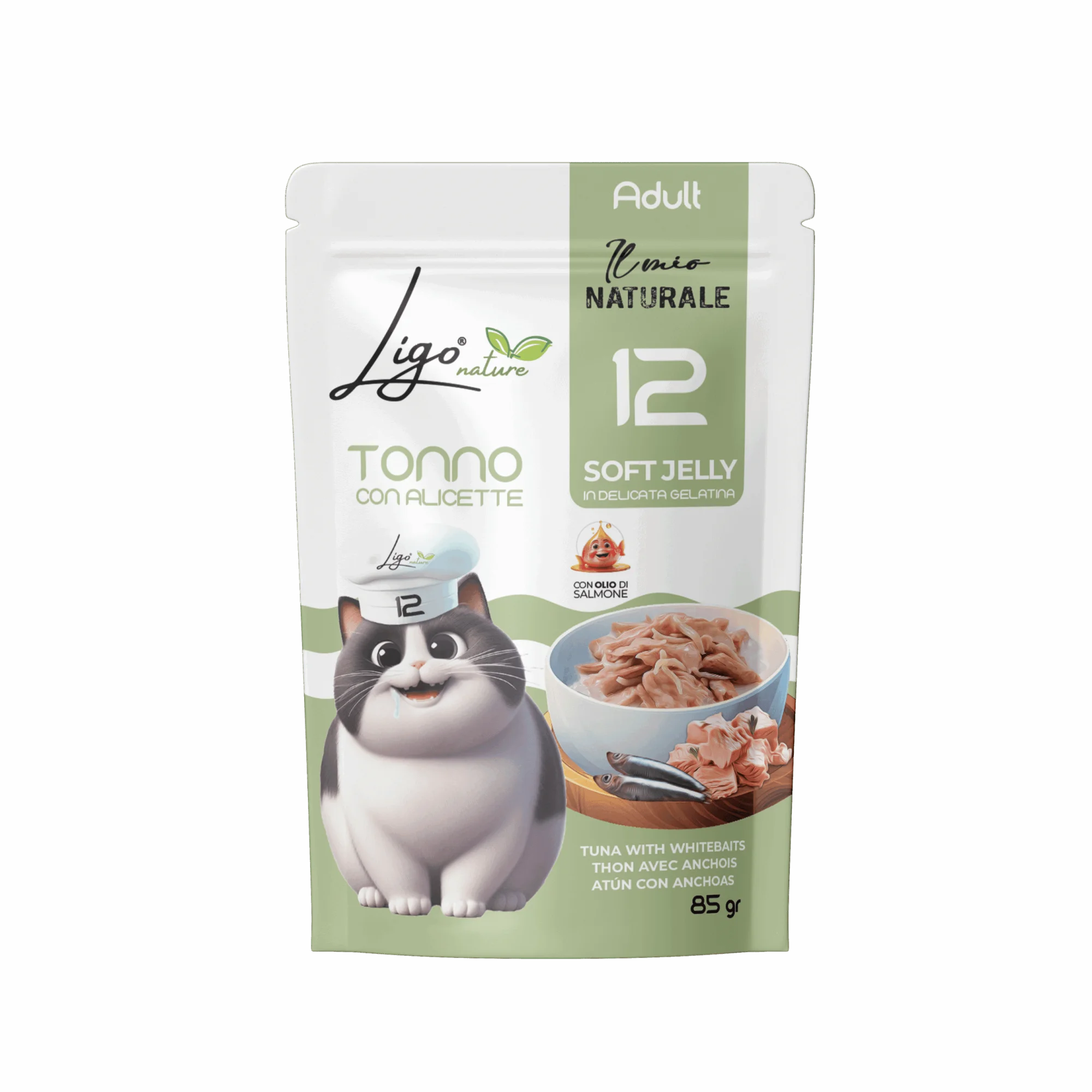 Ligo Nature - Soft Jelly Tonno con Alicette - 85gr
